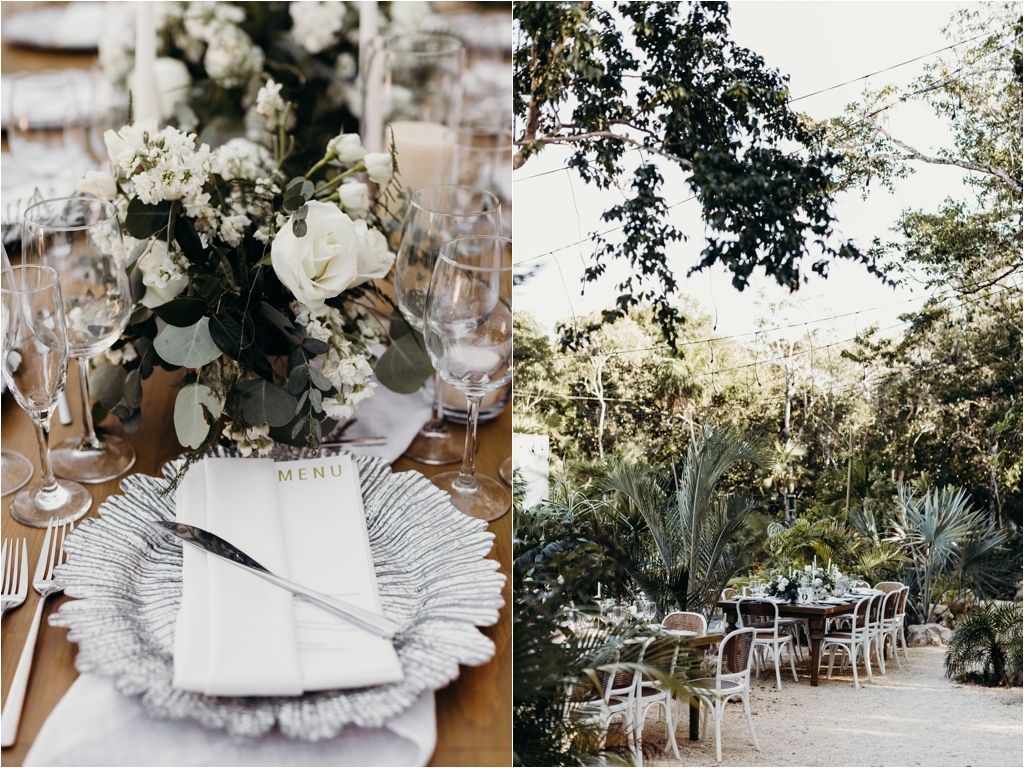 Tropical Chic Tulum Jungle Wedding at Kima