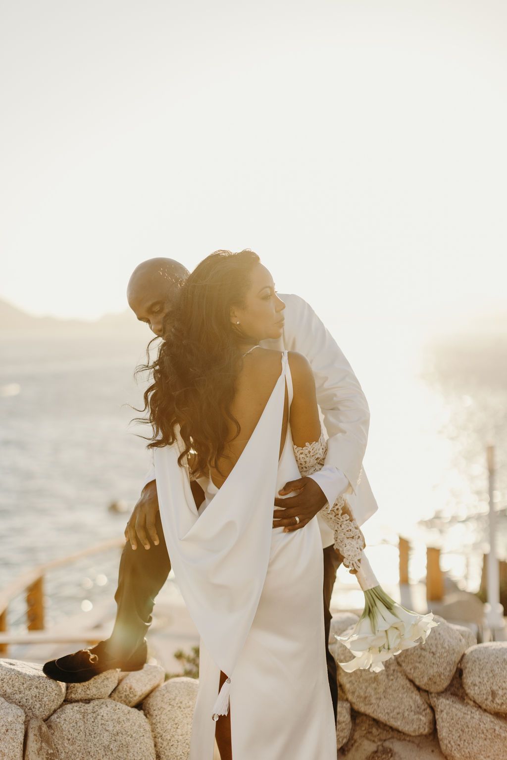 Sunset Monalisa Los Cabos Wedding