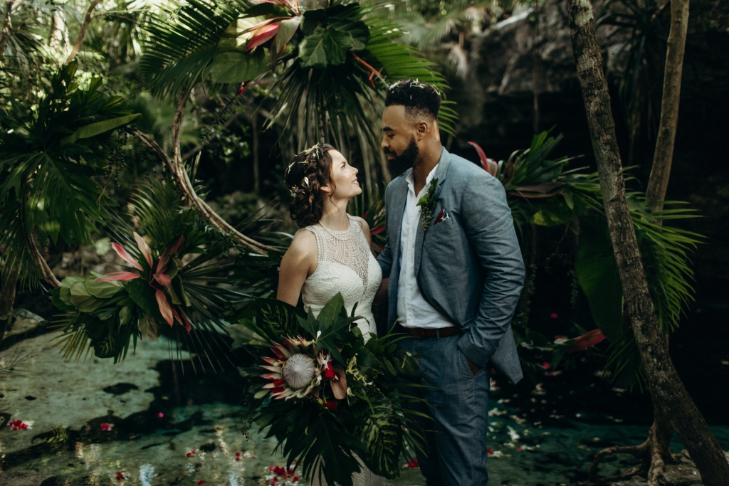 tulum jungle elopement